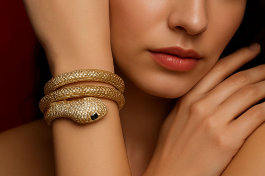 Aurelia Serpenté™ Luxe Snake Chain Bracelet ✨🐍