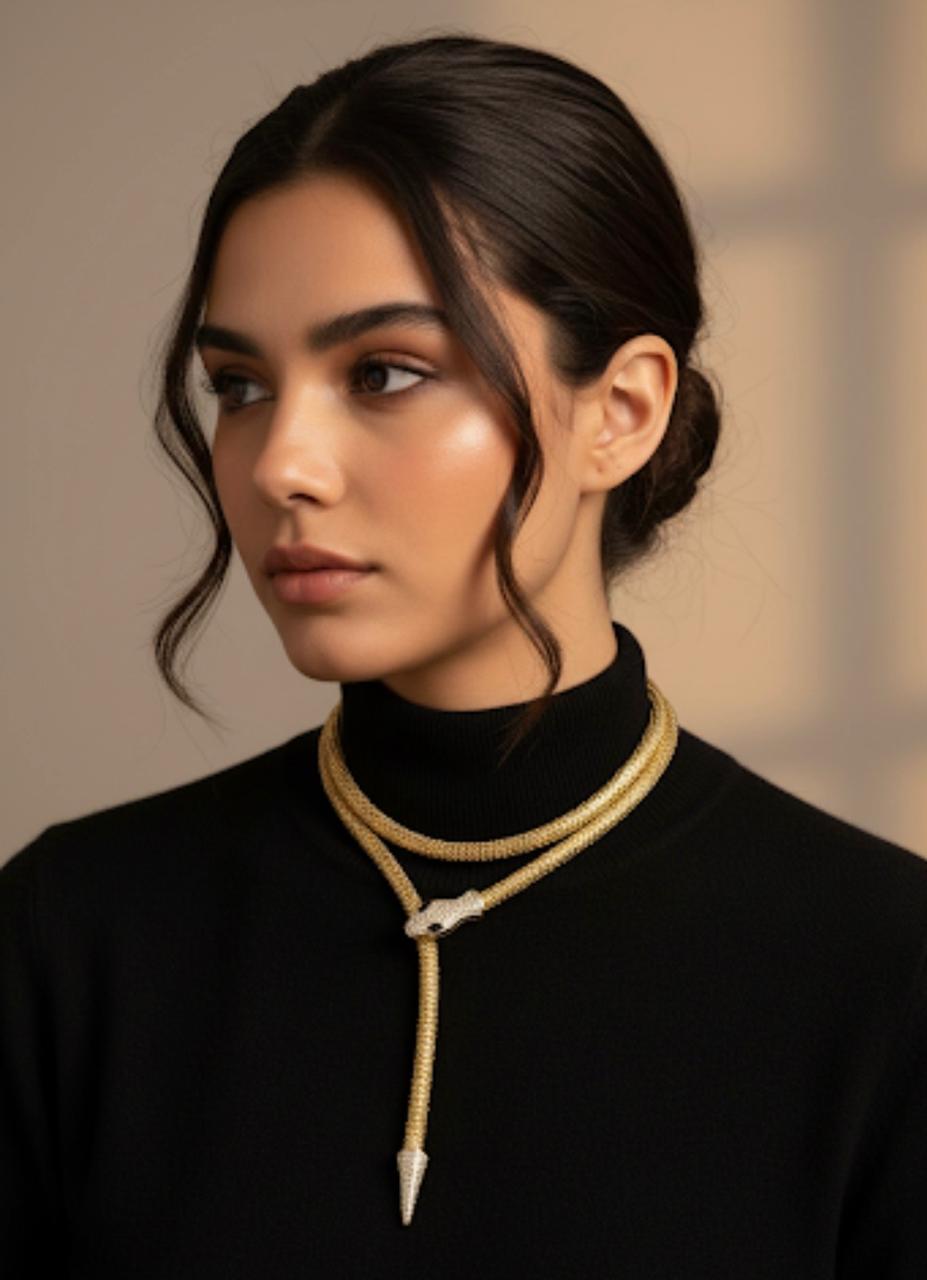 Aurelia Serpenté Transformé Gold-Toned Luxury Statement Piece ✨🐍