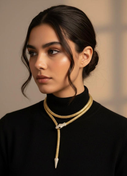 Aurelia Serpenté Transformé Gold-Toned Luxury Statement Piece ✨🐍