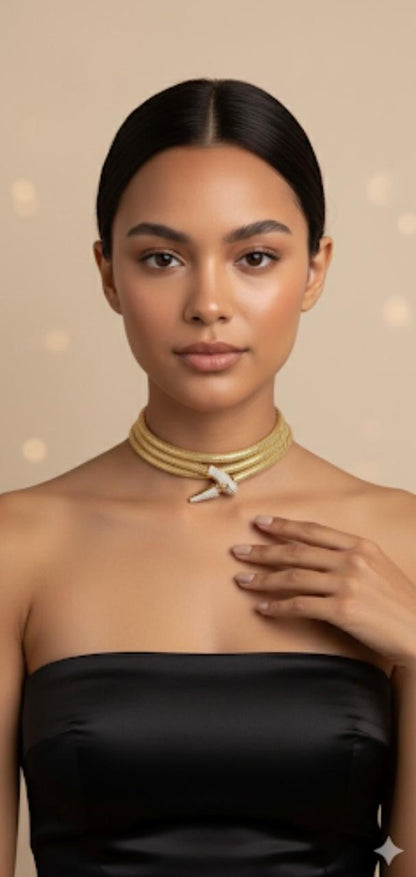 Aurelia Serpenté Transformé Gold-Toned Luxury Statement Piece ✨🐍