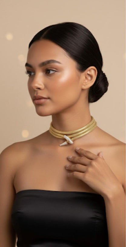 Aurelia Serpenté Transformé Gold-Toned Luxury Statement Piece ✨🐍