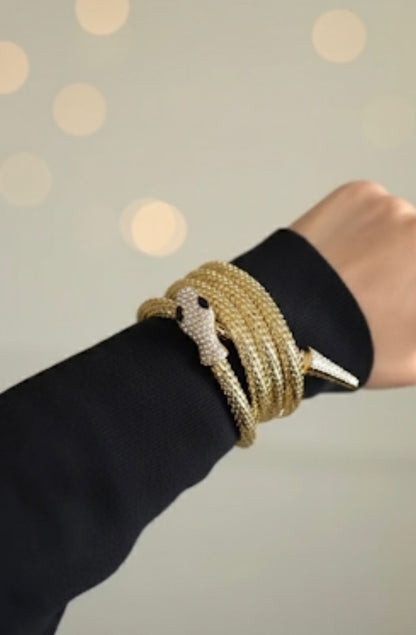 Aurelia Serpenté Transformé Gold-Toned Luxury Statement Piece ✨🐍